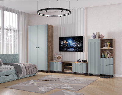 Коллекция мебели Олива композиция 1 дуб каньон/MF11 шарли бриз