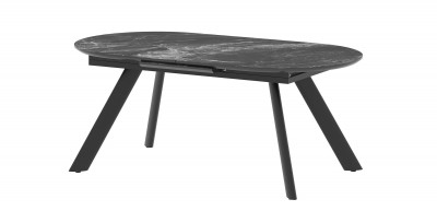 Стол OMS150(190)VU Чёрный мрамор