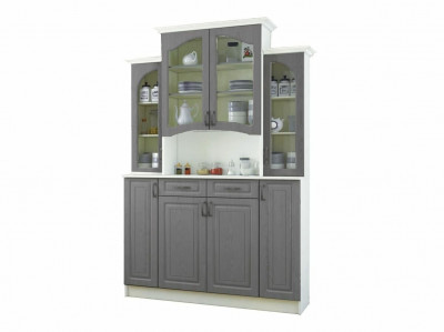 Буфет Прованс 014 клен серый