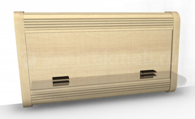 Полка ПЛ-1032-СЯ «Карина» Ясень Асахи